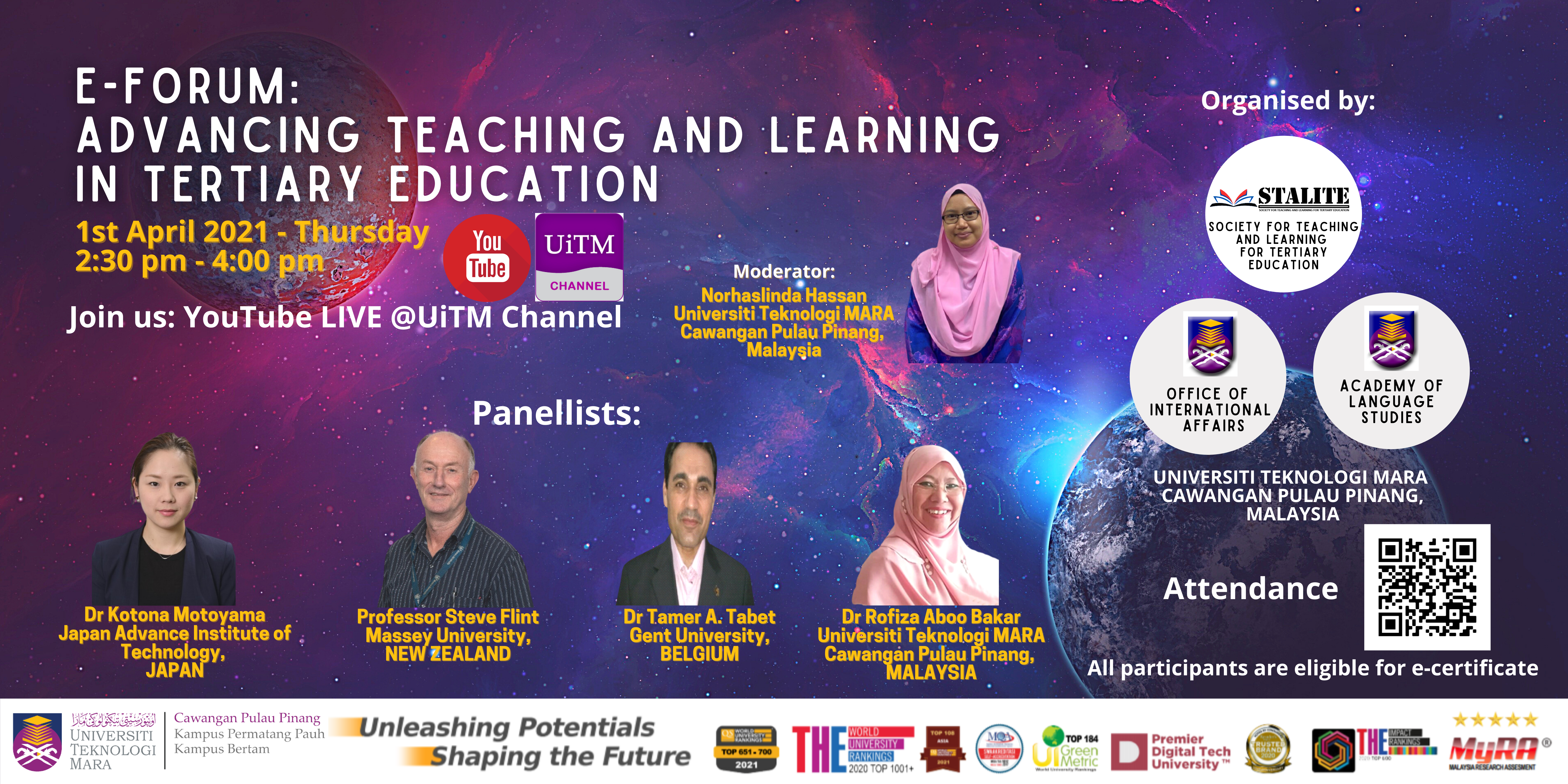 Advancing Teaching and Learning in Tertiary Education